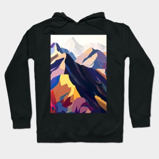 Colorful Mountains Hoodie